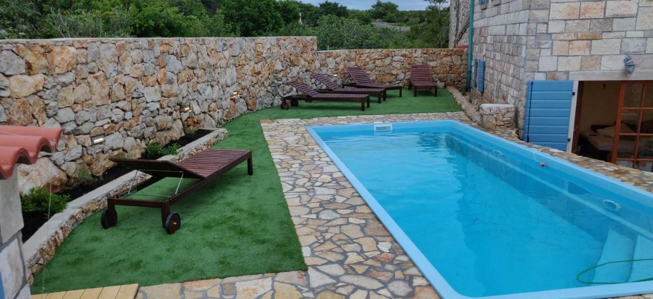 Mala Villa- Private Heated Pool Novalja Eksteriør bilde