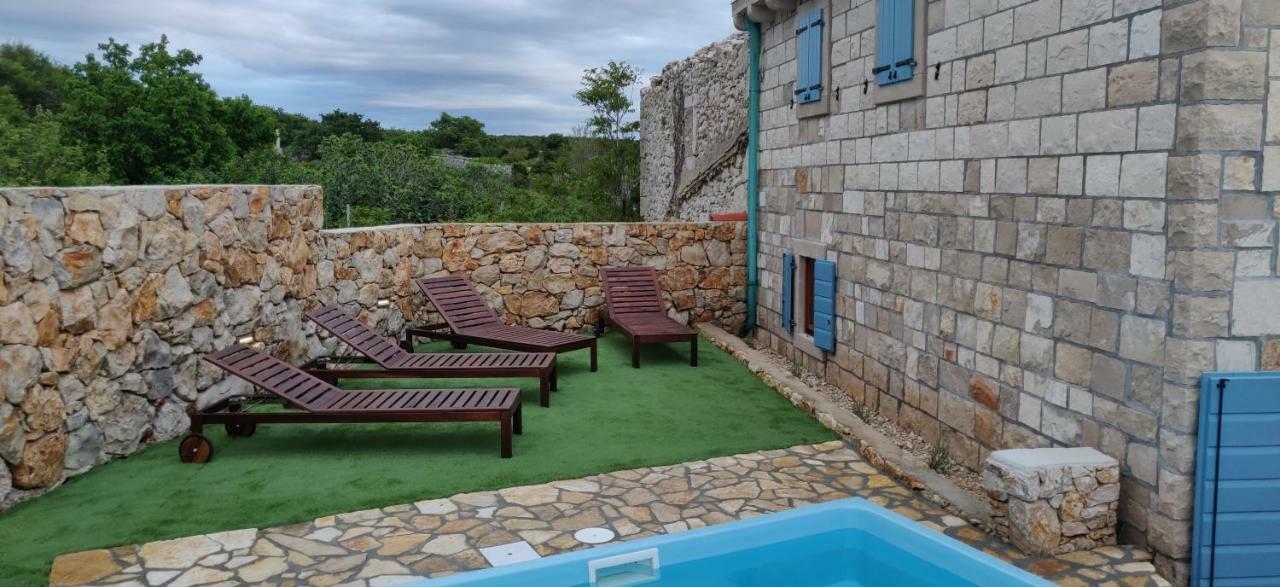 Mala Villa- Private Heated Pool Novalja Eksteriør bilde